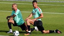Imagem de Seleção portuguesa concentrada e sem baixas de última hora
