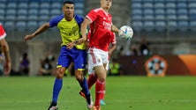 Benfica vence Al Nassr de Ronaldo por 4-1