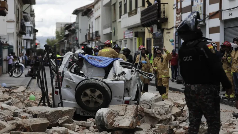 Imagem de Sismo de magnitude 6,5 atinge costa do Equador