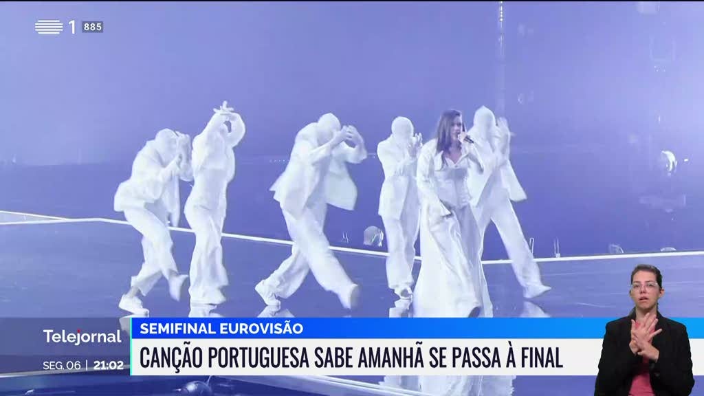 Semifinal Eurovisão. Canção portuguesa vai saber se passa à final