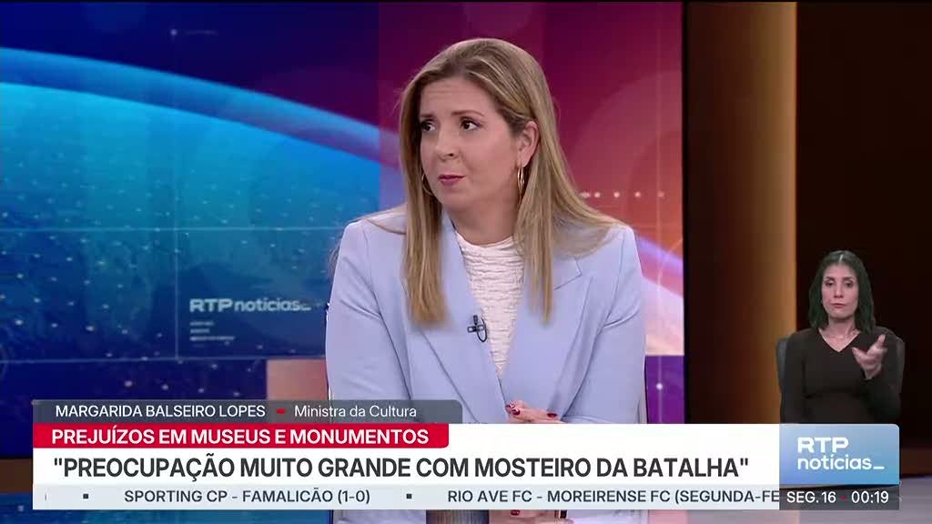 Cultura. 20 milhões para reparar danos de tempestades