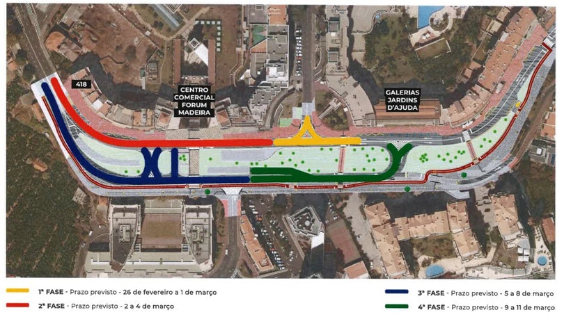 Imagem de Alterações à circulação rodoviária na Estrada Monumental