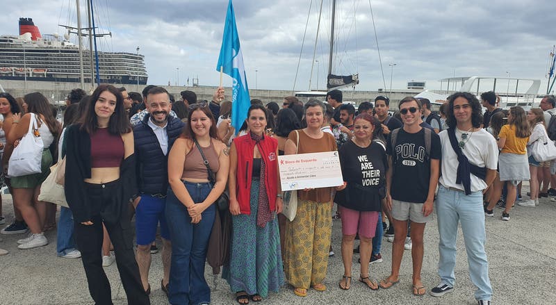 Jovens do Bloco de Esquerda Madeira com iniciativa solidária pela causa animal
