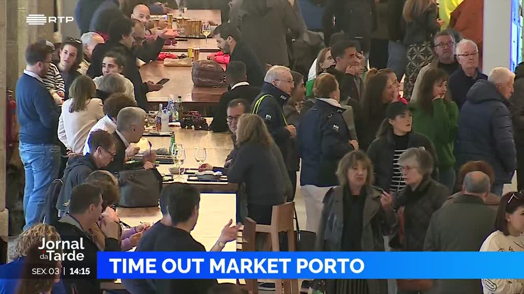 Foi hoje inaugurado o mercado Time Out no Porto