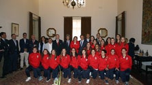 Imagem de Equipa feminina do Marítimo recebida na Assembleia Legislativa da Madeira