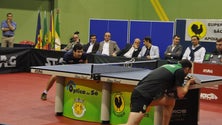 Imagem de São Roque derrotado pelo Sporting na primeira mão da final do Nacional de ténis de mesa