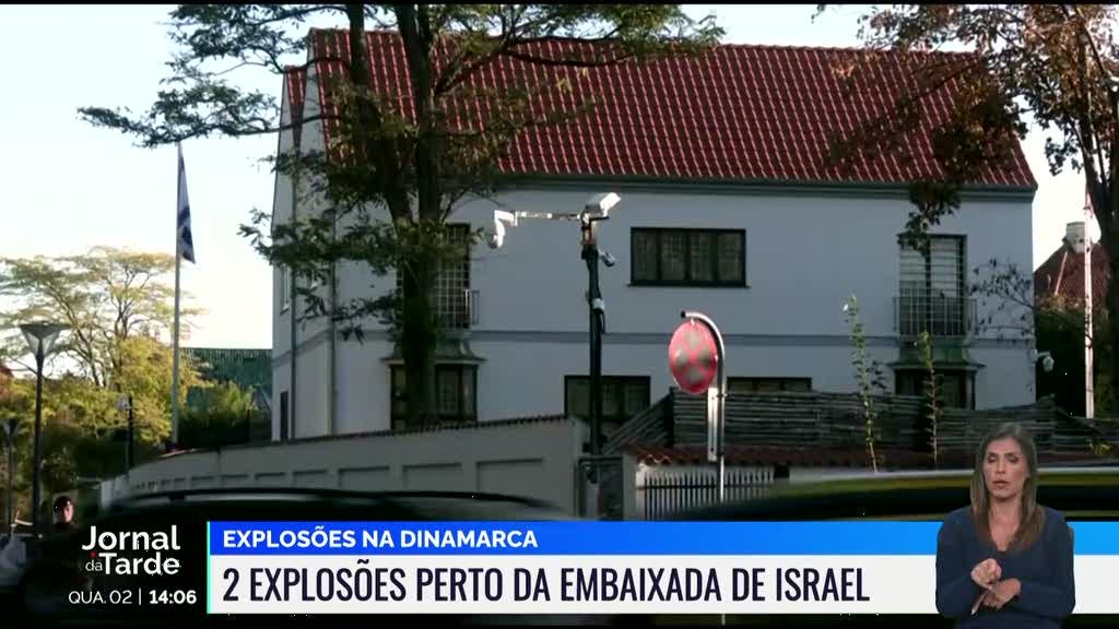 Dinamarca. Explosões junto à embaixada de Israel