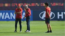 Portugal contou com 12 jogadores no treino de hoje