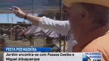 Imagem de Alberto João Jardim também foi à festa do PSD no Chão da Lagoa