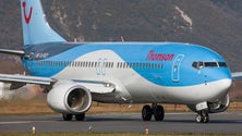 Imagem de Aeronave desviada para o Porto Santo