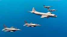 Imagem de Força Aérea esteve em missão de treino nos Açores (Vídeo)