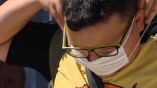 Máscaras não agradam aos estudantes (Vídeo)