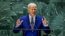 Imagem de Biden acusa Rússia de ser a «única responsável» pela guerra na Ucrânia