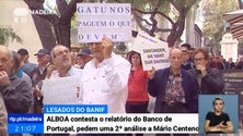 Imagem de Lesados do Banif contestam relatório do Banco de Portugal e pedem reanálise a Centeno (Vídeo)