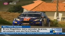 Bruno Magalhães no Rali Vinho Madeira 2016 de Ford Fiesta R5