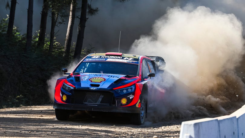 Imagem de Rali de Portugal: Furo rouba liderança a Tänak na primeira especial da tarde
