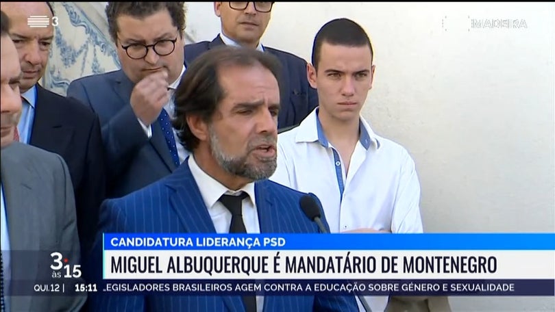 Miguel Albuquerque é o mandatário de Luís Montenegro