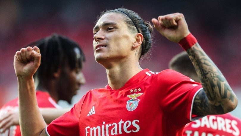 Imagem de Darwin Núñez ruma ao Liverpool