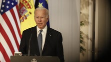 Imagem de Biden diz que aliança está a fortalecer-se em «terra, mar e ar»