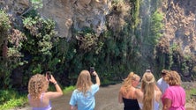 Imagem de Cascata dos Anjos continua atração turística (vídeo)