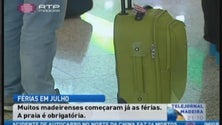 Imagem de Muitos Madeirenses já se encontram de férias (Vídeo)