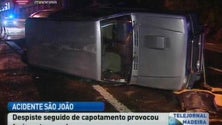 Imagem de Acidente em São João acabou com dois feridos