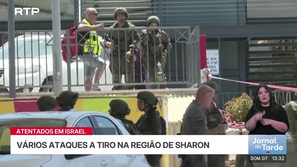 Ataques a tiro na região de Sharon no centro de Israel provo