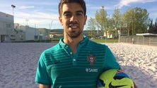 Imagem de Madeirense integra equipa vice-campeã de futebol de praia