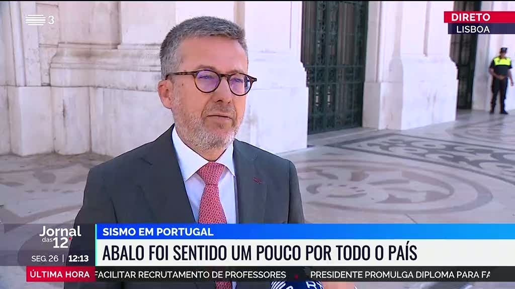 "Todos reagimos como tínhamos de reagir", diz Carlos Moedas