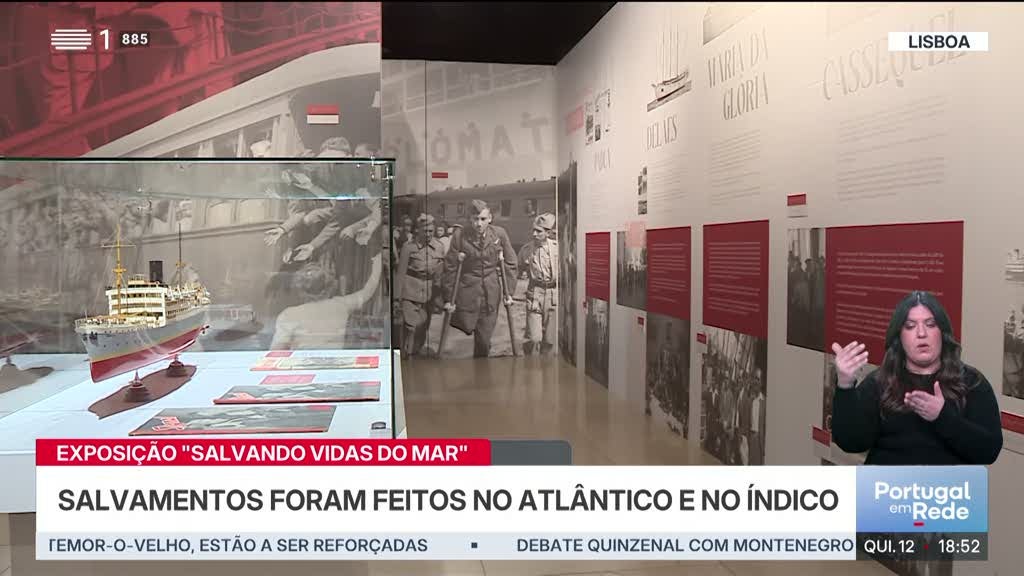 "Salvando Vidas do Mar". Exposição sobre o papel de Portugal na II Guerra Mundial