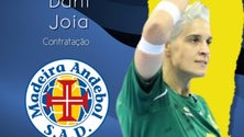 Imagem de Dani Joia é reforço do Madeira Andebol SAD