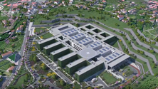 Imagem de 74 milhões para a segunda fase da empreitada do Hospital