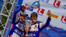 Imagem de Bruno Magalhães no Rali Vinho Madeira com o Hyundai I20 R5