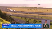 Imagem de Passageiros chegados à Região Açores confrontados com novas regras (Vídeo)
