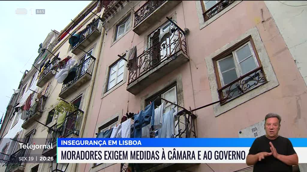 Insegurança em Lisboa. Moradores exigem soluções em bairro histórico