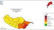 Santa Cruz, Machico e Porto Santo apresentam risco máximo de incêndio