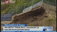 Imagem de Deslizamento de terra em Câmara de Lobos (Vídeo)
