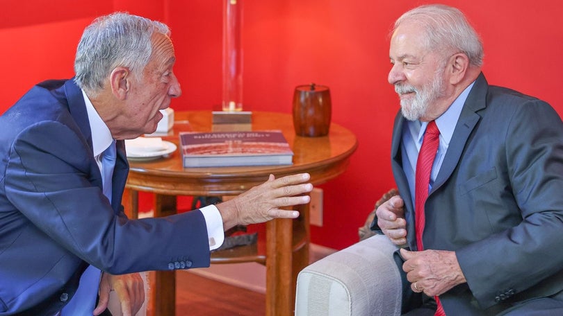 Marcelo teve conversa «muito interessante» com Lula da Silva
