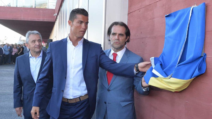 Imagem de Albuquerque felicitou Cristiano Ronaldo