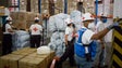Imagem de 22 toneladas de ajuda humanitária