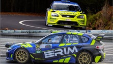 Imagem de Duelo madeirense de carros WRC
