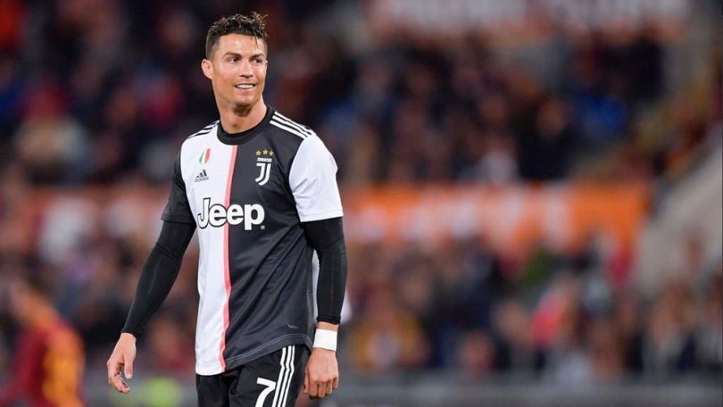 Ronaldo nos convocados da Juventus no regresso do futebol com a Taça de Itália