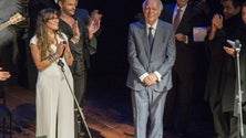 Imagem de Carlos do Carmo homenageado pela Associação Académica da UMa e pelo Conselho de Cultura da UMa