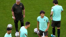 Imagem de João Félix falha jogo com a Alemanha