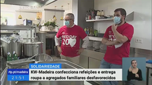 Imagem de Covid-19: Imobiliária confeciona refeições para famílias carenciadas (Vídeo)