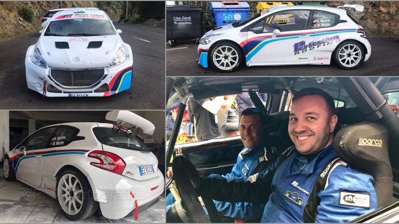 Paulo Roberto Martins estreia Peugeot 208 T16 R5 no rali da Ribeira Brava