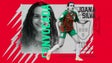 Joana Silva em estágio da seleção sub-19