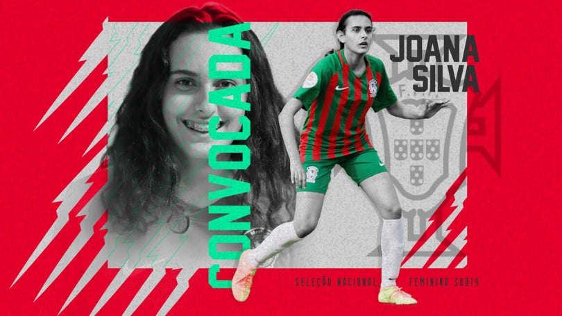 Imagem de Joana Silva em estágio da seleção sub-19