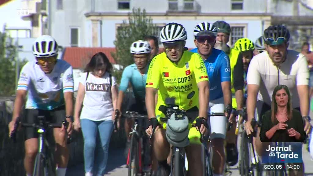 Imagem de Ciclista de Viana do Castelo propõe-se pedalar 4.700 quilómetros