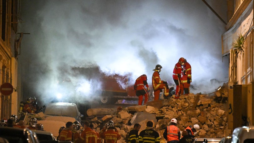 Imagem de Pelo menos nove desaparecidos após desmoronamento de edifício em Marselha